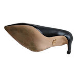 Petit Cadeau Lavinia Black Vegan Leather Stilettos Women's Size 7 Photo 4