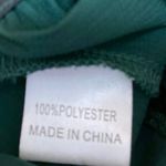 Princess Polly  Green Sleeveless Ruched Cami Camisole Peplum Crop Tank Top Size 4 Photo 3