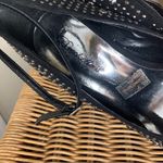 breckelle's Breckelle’s Sequin Stud Sculpted Heel Wedge Ankle Strap Size 7 Photo 8