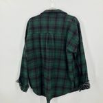POL NWOT plaid to paisley oversized flannel button down bandana/western L Photo 6