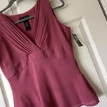 Liz Claiborne NWT Women's Axcess  Pink Textured Sleeveless Tank Top Blouse Sz 6 Photo 4