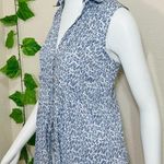 Anthropologie Maeve Blue Paint Splattered Top Photo 12