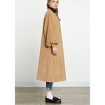 Anthropologie DRA Coat Womens Size Medium Cameron Trench Coat Wool Blend Photo 1