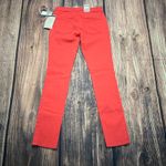 Nautica NWT Women's Red Skinny Jeans Size 2 Slim Fit Denim Photo 4