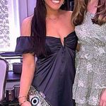 Olivaceous **WORN ONCE  SATIN DRESS** Photo 0