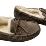 UGG ​ Dakota Moccasin Slipper NWOT Women's US 7 Suede Sheepskin Cozy EU 38 Photo 2