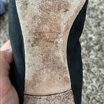 Coach Ariza Black Nubuck Leather Flower Medallion Ballet Flats Shoes Sz 9.5 Photo 5