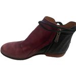 VeraCruz Artisan Distressed Leather Bootie Shoes Plum and Black Euro 38 US 7.5 Photo 4