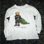 Ralph Lauren Polo  Holiday Special Edition children Polo Bear Long Sleeve Tee size 4/4T Photo 0