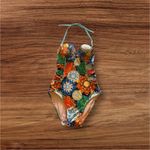 Ash Splash Bathing Suit Vintage Colorful  Talla SML vibrant colors Photo 1