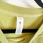 Balance Athletica Vitality |  Warm Up Raw‎ Hem Crop Crewneck Sweatshirt Green Photo 6