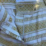 Loft Women’s Shorts The Riviera Yellow White Tapestry Size 6 Photo 8