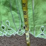 Bob Mackie Vintage Lime Linen Blend  Cardigan M Photo 5