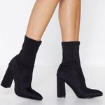 Nasty Gal Black Sock Boots Photo 0