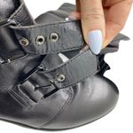 Kurt Geiger Leather Moto Biker Boot Photo 6