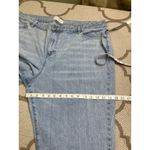 Eloquii  Denim light blue wash straight leg jeans, size 20 Photo 7