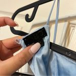 NBD  x Revolve Bria Halter Light Blue Lace Dress Photo 6