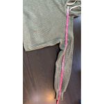 Gap ‎ Womens XS Olive Green Waffle Knit Hoodie Drawstring Pullover Casual Photo 13