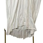 Free People  Beach Dress Womens XS Gathered Midi Asymmetrical Flowy Boho Summer Photo 8