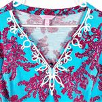 Lilly Pulitzer Westley Tunic Cerulean Blue Rhode Island Reef Size Small Photo 3