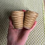 Christian Louboutin Red Ribbon Espadrilles Wedge Sandals Photo 4