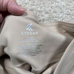 Kyodan  High Waisted Leggings Taupe Brown Ribbed Athleisure Activewear TP XS Photo 5