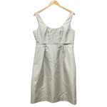 J.Crew NWT Silk Taffeta Special Occasion Clementine Dress Taupe Women's Size 12 Photo 1