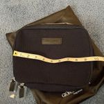 Giorgio Armani Beauty Navy Square Cosmetic Case Bag Pouch Photo 2