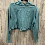 Nike  Sportswear Washed Pullover Hoodie Womens Cj4110 Blue Size Small FLAW Photo 1