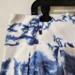 INC International Concepts Blue White Tie Dye Pleated Skirt1 Size 14 Photo 4