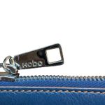 HOBO International Vida leather Wristlet Clutch Blue Wallet Bag Small Purse Photo 2