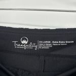 Tranquility by Colorado Clothing Skort Ditzy Floral Black White Pull On Size XXL Photo 7