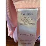 Slate + Willow  smocked top swiss dot pink tiered maxi dress XS wedding Guest Photo 6