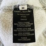 Isabel Marant  ÉTOILE Gray Red Logo Cotton Blend Pull Over Hoodie - FR 34 / US 2 Photo 2