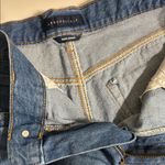 Aeropostale Blue Jean Mom Shorts Frayed Hem Size 14 Photo 2