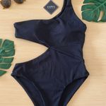 Zaful One Shoulder Cut Out Bikini Photo 0