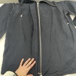 Lafayette 148  Sz 4 Jacket Linen Blend New York Navy Full Zip 3/4 Sleeve Pocket Photo 10