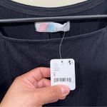 Free People NWT  FP Beach Tunic Top black size small oversized dress Photo 2