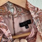 1. State  Paisley High Neck Chiffon Dress Size Medium Photo 4