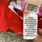 Victoria's Secret  Floral Print Button-Down Night Shirt SIZE M Photo 3