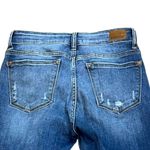 Judy Blue Relaxed Fit Mid Rise Distressed Denim Jeans JB8271DK Size 7/28 Photo 3