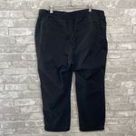 Maurice's Black Cropped Straight Leg Pants Photo 2
