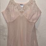 Vanity Fair Lace Trimmed Blush Slip Dress Elegant Photo 1