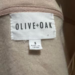 Olive & Oak Anthropologie  Tan Open Front Longline Lounge Duster Photo 1