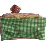 Pink Chicken Courtney Pink and Green Gingham Tankini Top NWT Size XS Photo 1