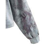 Romwe Rue 21  Gray White Tie Dye Skull Butterflies Halloween Crop Top Sm Size 4 Photo 4