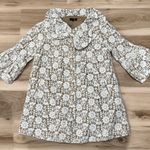 Ryu  Floral Lace Button Up Coat Women’s Medium Photo 0
