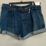 Jessica Simpson Soft Sculpt blue Jean shorts, size women’s plus 20W NWT Photo 0