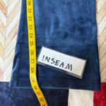 Juicy Couture  Velvet Rhinestone Logo Lounge Pants Women LG‎ Navy Blue Y2K Comfy Photo 5