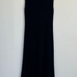 Soft Surroundings Black Ribbed Maxi Dress Size Small Photo 0